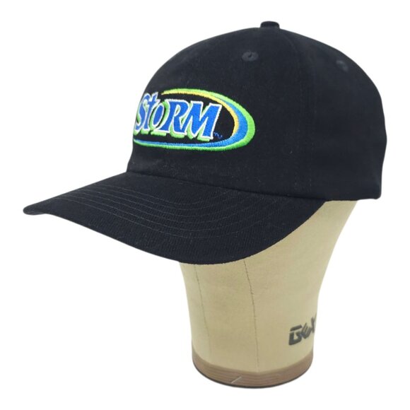 Select Storm Embroidered Logo Strapback Cap Brushed Cotton 90s Baseball Hat - Picture 2 of 14